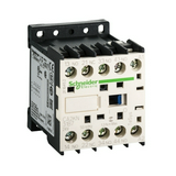 Segédkontaktor (s.kapcsoló) 10A/400V 3-z 1-ny 24VAC kalapsín/csavaros TeSys CA2-KN Schneider