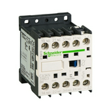 Segédkontaktor (s.kapcsoló) 10A/400V 3-z 1-ny 24VDC kalapsín/csavaros TeSys CA3-KN Schneider