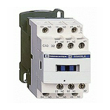 Segédkontaktor (s.kapcsoló) 10A/400V 3-z 2-ny 24VDC kalapsín/csavaros TeSys CAD-32 Schneider
