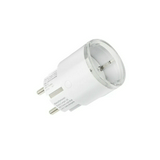 RF okos dugaljadapter WiFi+Bluetooth Matter fogyasztásmérős 230VAC-táp fehér Plug S Gen3 Shelly