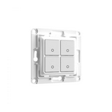 Wall Switch 105/4 1P kapcsoló 1PM/1L/Plus1/Plus1PM/DIM RF relémodulhoz fehér IP20 WS4-W Shelly