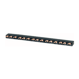Sínblokk 5xPKZ0+-hoz villás 3F 3P 63A 225mmx szigetelt 45mm-osztás 6kV B3.0/5-PKZ0 EATON