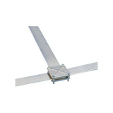 Síncsatlakozó-kapocs lapos/flexi rézsínhez galvanizált acél 20mm-va 63mm-sz Eriflex BC63 ERICO