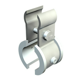 Sodronytartó bilincs műanyagbetétes Fix-ISO 6-13mm 4-9mm-kábelátmérő 1 4021 K 6-13 OBO-BETTERMANN