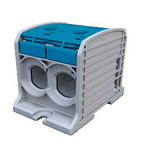 Sorkapocs dupla TS35 Al/Cu 2x1,5-6/10mm2-mérő csatl. 1 x 4 x 353A kék RKA 185 1/4 N LEIPOLD