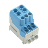 Sorkapocs elosztóblokk 2x25+6x10mm2 100A kék csavaros WPD 100 2X25/6X10 BL Weidmüller