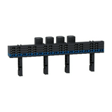 Sorkapocs elosztóblokk 200A Multiclip 4-pólus 10mm2-vezetőér Prisma G Schneider