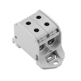 Sorkapocs elosztóblokk 2x50+2x50mm2 120A 1000V szürke WPD 230 2X50/2X50 Weidmüller