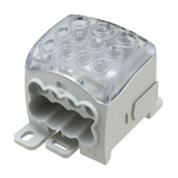 Sorkapocs elosztóblokk 232A sínrepattintható 1x95+2x35+8x25mm2 1-pólus PDB270 (PVB230) LEIPOLD