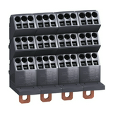 Sorkapocs elosztóblokk 250A Polybloc 4P 250A csavarmentes 18csatl./<6mm2 Prisma G/P Schneider