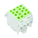 Sorkapocs elosztóblokk 4x35+4x25mm2 202A 1000V zöld csavaros WPD 202 4X35/4X25 GN Weidmüller