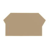 Sorkapocs véglap RK2,5-4ZR sorkapocshoz bézs 1.5mm-va AP 2,5-4/R BG CONTA-CLIP