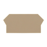 Sorkapocs véglap RK2,5-4ZRL sorkapocshoz bézs 1.5mm-va AP 2,5/RL BG CONTA-CLIP