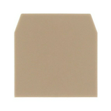 Sorkapocs véglap SRK2,5/15 sorkapocshoz bézs 1.5mm-va AP 2,5/15 BG CONTA-CLIP
