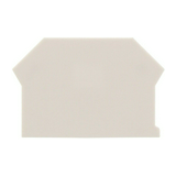 Sorkapocs véglap SRK2,5/2A-SRK10/2A,RK2,5-4,RK6-10,TSK,FF,SF fehér AP 2,5-10 WH CONTA-CLIP