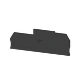 Sorkapocs véglap fekete 2.7mm ZAP ZSI2X6/4X2.5 Weidmüller