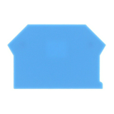 Sorkapocs véglap SRK2,5/2A-SRK10/2A,RK2,5-4,RK6-10,TSK,FF,SF kék 1.5mm-va AP 2,5-10 BU CONTA-CLIP