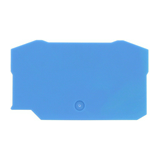 Sorkapocs véglap ZRK10/2A,ZSL10/2A sorkapocshoz kék 2mm-va ZAP 10/2A BU CONTA-CLIP
