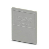 Sorkapocs véglap szürke 1.5mm-va D-MXK 4 PHOENIX CONTACT