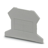 Sorkapocs véglap szürke 1.5mm-va D-UK  2,5 PHOENIX CONTACT
