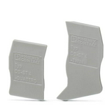 Sorkapocs véglap szürke 1mm-va DS-ST 4 PHOENIX CONTACT