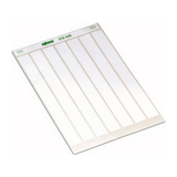 Sorkapocsjelölő címke öntapadós 7x25db 8,5x52mm vízszintes és függőleges fehér WAGO