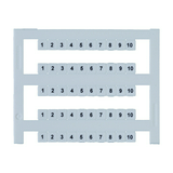 Sorkapocsjelölő lap 11-20 vízszintes fehér 5mm-modultáv PMC SB 5/50 FW 11-20 WH CONTA-CLIP
