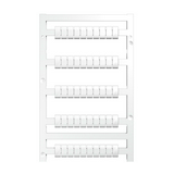 Sorkapocsjelölő lap feliratozható 9x5,2mm fehér 5.2mm-modultáv MF-W 9/5.2F MC NE WS Weidmüller