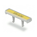Sorkapocsjelölő tartó átlátszó 32,4x7,2mm (végbak jelölő) 7.2mm-modultáv EM 8/30 Weidmüller