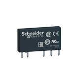 Sorkapocsrelé keskeny 6A 1-v csúszósarus 6A 60VDC monostabil IP40 Zelio RSL Schneider