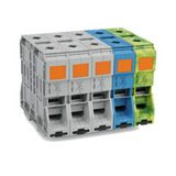 Sorkapocssáv 5P 150A 1000V termoplaszt 10-70mm2/sokerű 10-50mm2/tömör többszínű WAGO