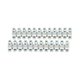 Sorkapocssáv darabolható 12P 41A 450V termoplaszt 4-6mm2/sokerű 2.5-6mm2/tömör fehér Kopp