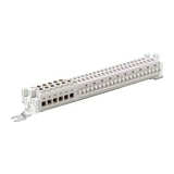 Sorkapocssáv PE+N szigetelt B/C/G/W szekrényekhez 6x16+21x1,2-4mm2 réz kezeletlen ZK523 ABB