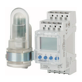 Sorolható alkonykapcsoló külön érzékelővel 230V 50Hz 1-99000lx 2600W/izzó 2M SRCD1COD EATON