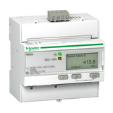 Sorolható fogyasztásmérő 3F LCD 5A áramváltós elektronikus 173-480V 480V/ 5M Acti9 iEM Schneider