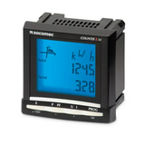 Sorolható fogyasztásmérő 3F LCD S0 96x96mm RS485 Modbus 7200A áramváltós Countis E53 SOCOMEC