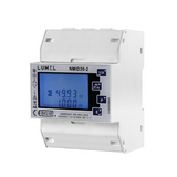 Sorolható multifunkciós fogyasztásmérő 1/3F LCD MID 100A direkt 100-289V 173-500V/ LUMEL