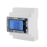 Sorolható multifunkciós fogyasztásmérő 1/3F LCD MID Modbus 5A direkt 100-289V 173-500V/ 4M LUMEL