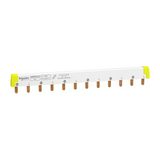Sorolósín 1F+N darabolható csapos 1F 2P 100A 16mm2 220mmx szigetelt N-sínes Acti9 Schneider