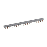 Sorolósín csapos 3F 3P 63A 57M 16mm2 1000mmx szigetelt 19-készülék 17.7mm-osztás Lexic LEGRAND