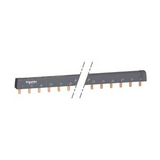 Sorolósín darabolható csapos 3F 3P 100A 16mm2 430mmx szigetelt 18mm-osztás Acti9 Schneider