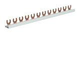 Fázissín 12db 1P kismegszakítóhoz, 10mm2, 63A, 12M, 210mm