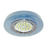 Spot lámpatest MR16 lámpa nélkül süllyesztett 1x 5-50W 12V DC IP20 GLASS PEARL-R GREENLUX