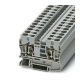 Átmenő sorkapocs TS35 1-szintes 57A 0.25-10mm2 szürke rugószorításos ST 10 PHOENIX CONTACT