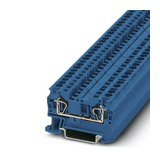 Átmenő sorkapocs TS35 1-szintes 32A 0.14-4mm2 kék rugószorításos ST 4 BU PHOENIX CONTACT