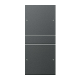 ST55 KNX érintőfedlap (1+1)pár=4gomb/2modul antracit GIRA
