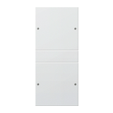 ST55 KNX érintőfedlap (1+1)pár=4gomb/2modul fehér GIRA
