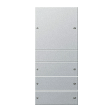 ST55 KNX érintőfedlap (1+3)pár=8gomb/2modul alumínium GIRA