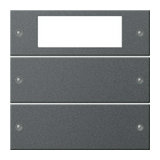 ST55 KNX érintőfedlap 2pár=4gomb/1modul +termosztát antracit GIRA