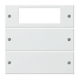 ST55 KNX érintőfedlap 2pár=4gomb/1modul +termosztát fehér GIRA